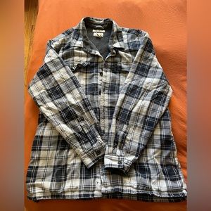 LL Bean fleece lined flannel. Size XL